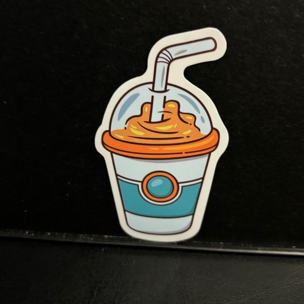 SLUSHY DRINK STICKER